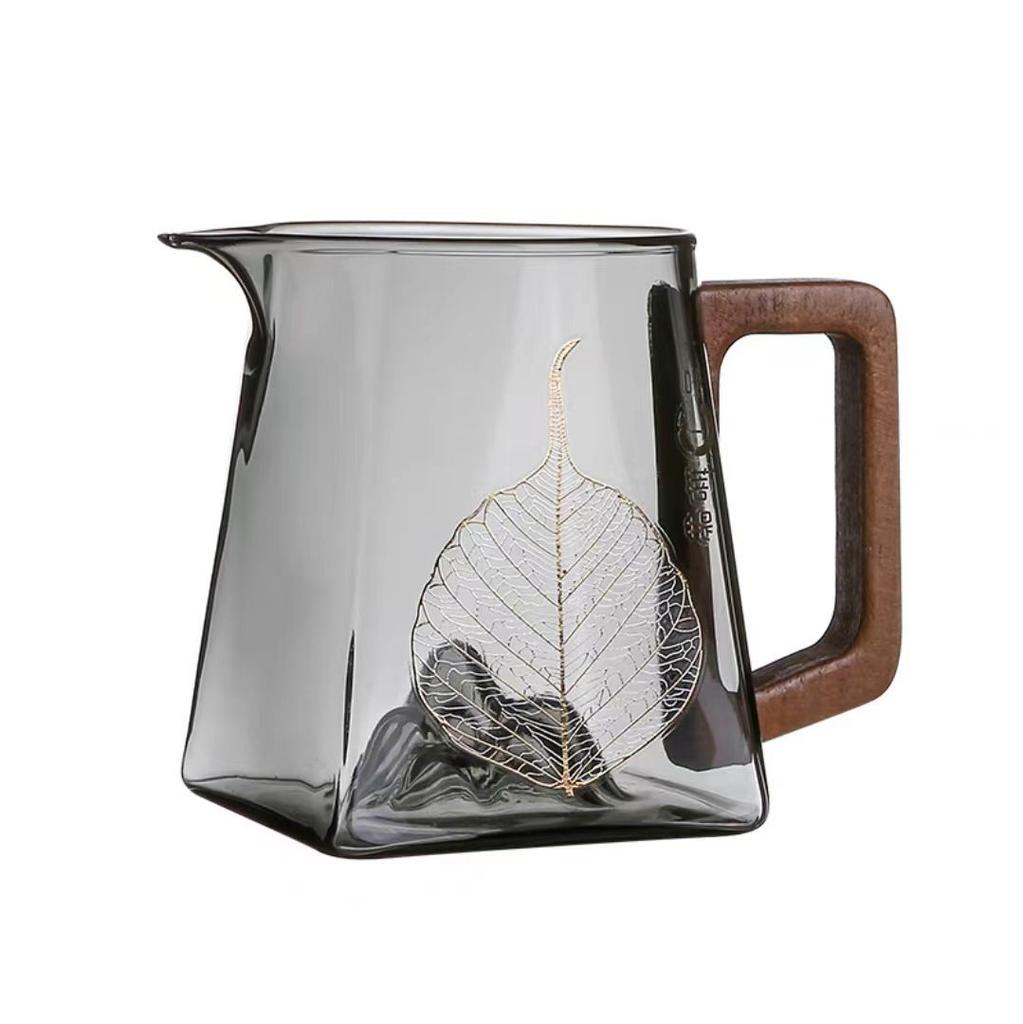 Glass Fair Mountain View Thickened Heat-resistant High Temperature-resistant Male Cup Tea Set Making Accessories Teapots Teaware