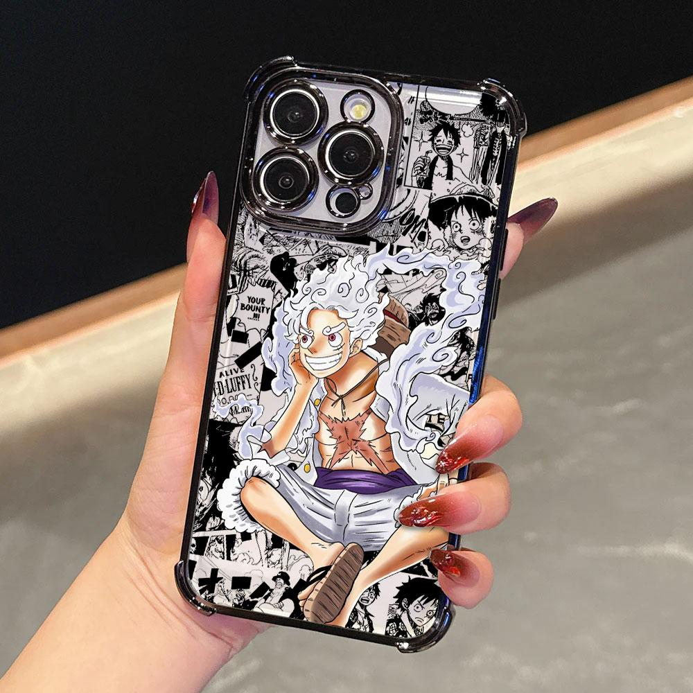 One Piece Luffy Monkey D Weiche Hülle Für iPhone 17 Pro 16 15 14 13 12 11 Pro Max Hülle 17 Plus 17E 16E 17Air Silikon Handyhülle