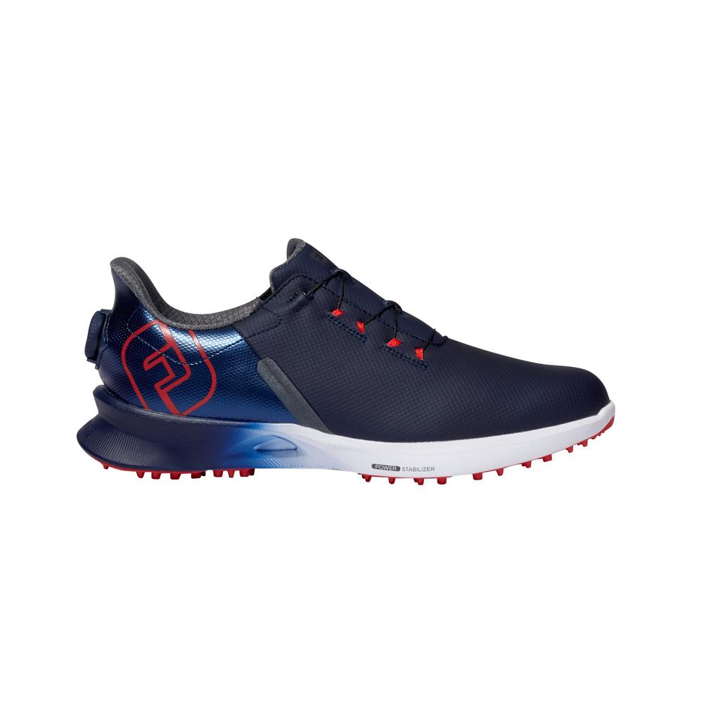 FootJoy Golf Shoes FJ Fuel Sport BOA Cm 3E Navy/Red 25.0