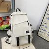 Backpack Simple Female College Student Versatile Large Capacity Computer Travel Backpack Female Junior High School Student School Bag