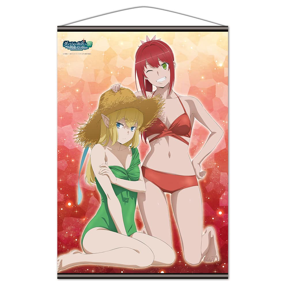 

Is It Wrong to Try to Pick Up Girls in a Dungeon IV B2 Tapestry D [Ryu & Alize]