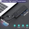 Fast Speed M.2 SSD Enclosure Box USB C 3.2 Interfaces Aluminum Case For NVMe , Supports 2242/2260/2280 Size