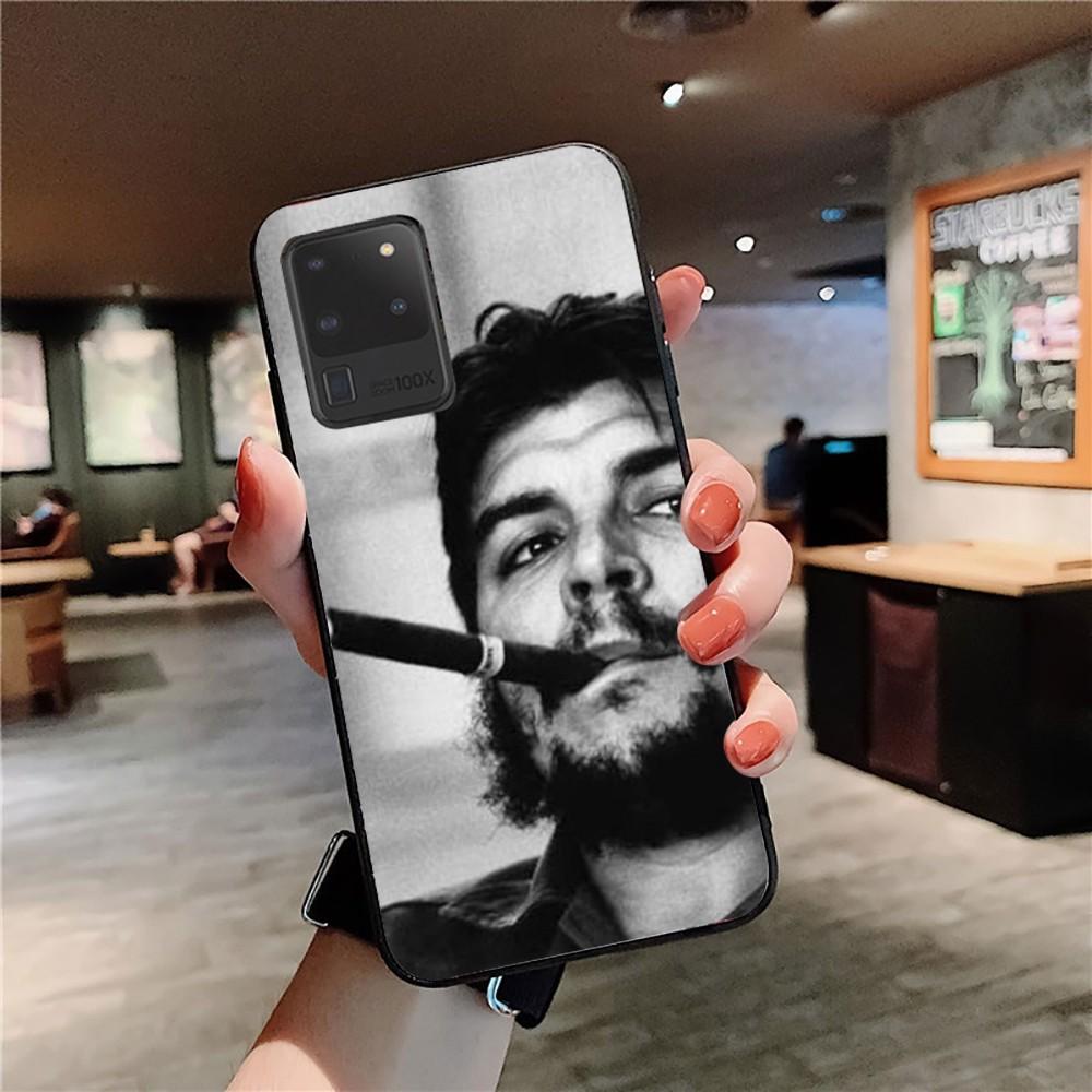 Che Guevara Smoking Cigar Phone Case For Samsung S 9 10 20 21 22 23 30 23 24 plus lite Ultra FE S10lite Fundas