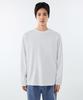 [Heat Standard] Crew Neck Long Sleeve T-Shirt [White]