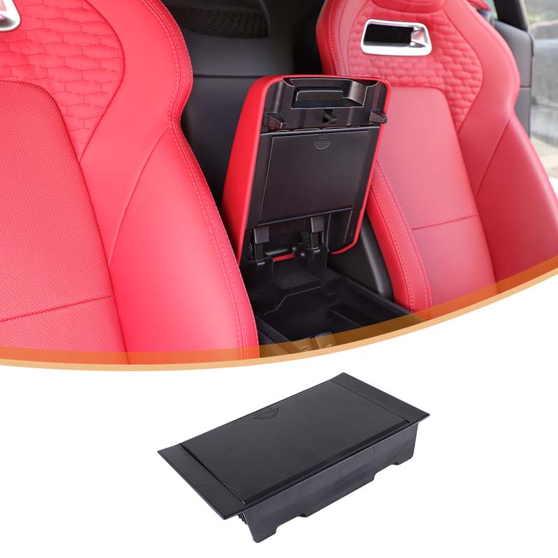 For Jaguar F-TYPE 2013-2026 ABS Black Car Center Console Armrest Box Storage Box Privacy Storage Box Car Interior Accessories