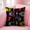 Logo R-R-Rwby-Y Anime Personalized Pillow Cover Kids Bedroom Wild Party Decor Pillowcase Kid Birthday Shower Gift