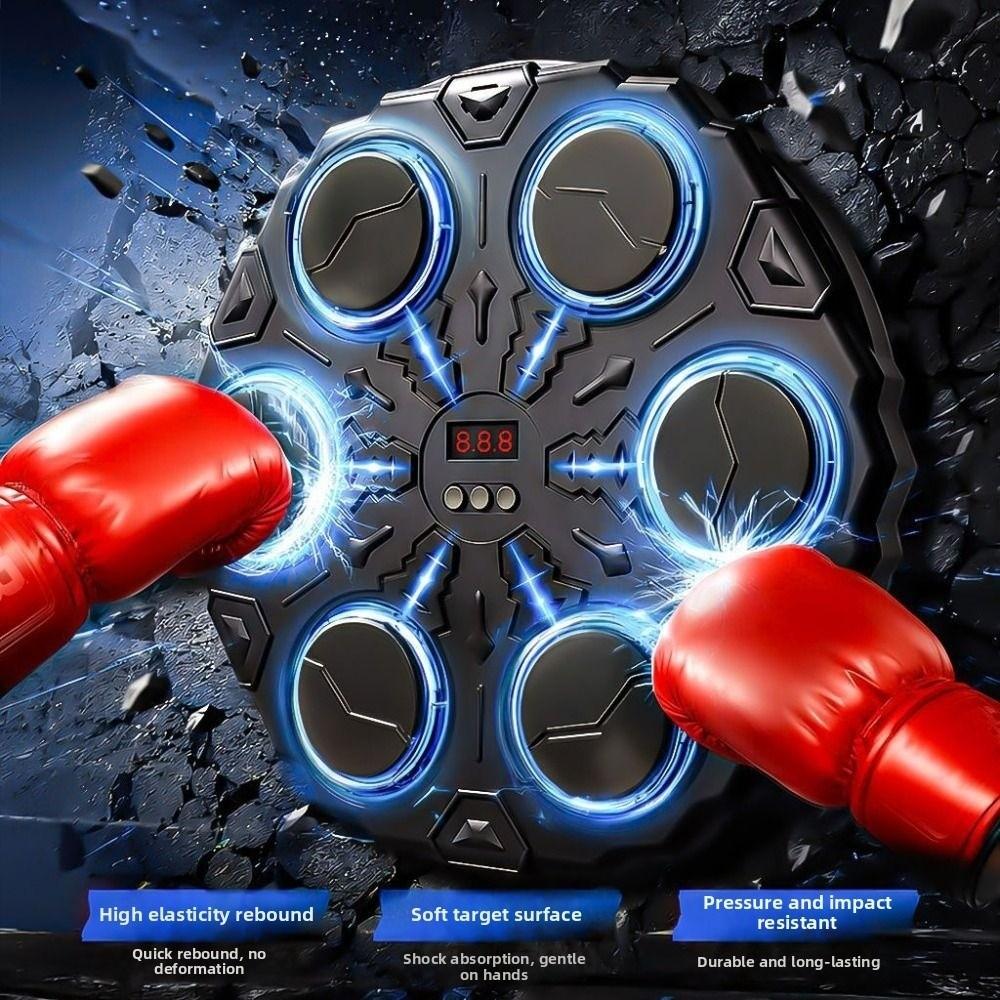 3 Speed Adjustment Smart Music Boxing Machine Reaction Training Equipment Sports Fitness