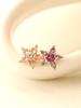 Minimal Piercing Candy Cubic Star Surgical Labret Piercing