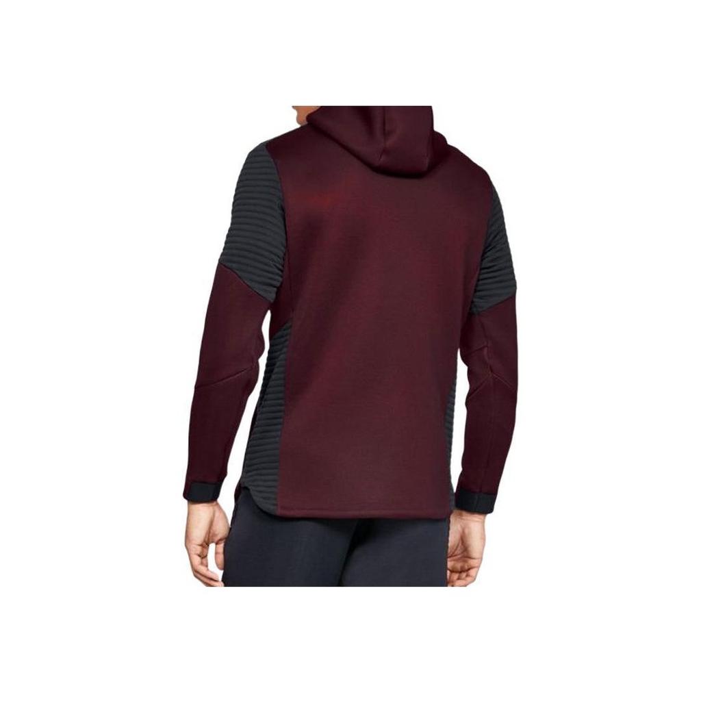 Under Armour Casual Pullover High Neck Long Sleeve Sweatshirt Men Sweatshirt Dark-Chestnut 1320704-600