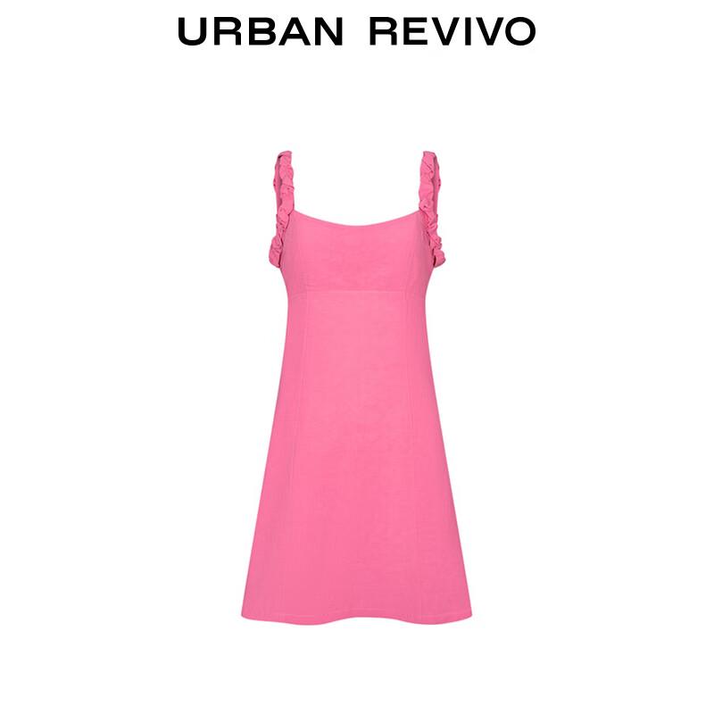 UR2025 Women's Sweet Tie-Waist A-Line Mini Dress