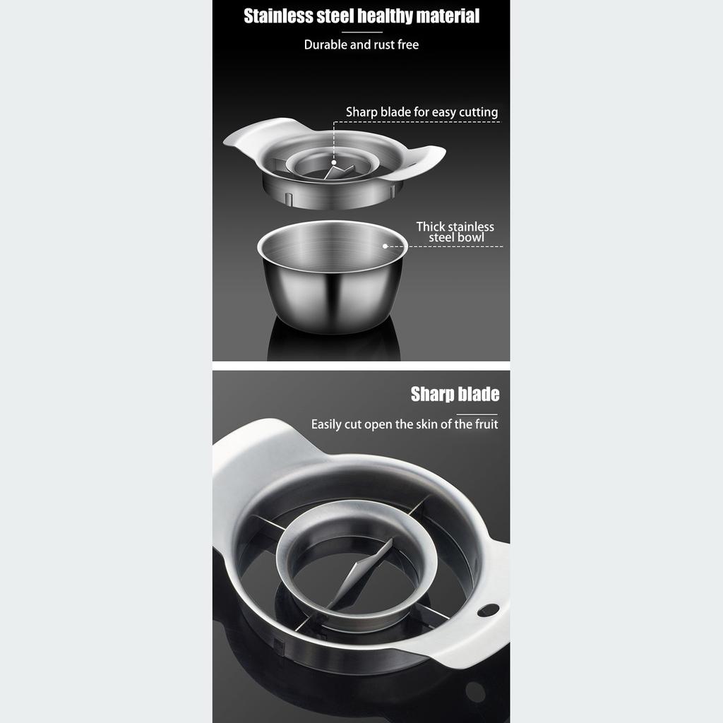 Strumento per snocciolare e sbucciare melograni, Snocciolatore per melograni in acciaio inossidabile, Set di strumenti per snocciolare e sbucciare melograni, Sbucciatore per melograni per sbucciare melograni