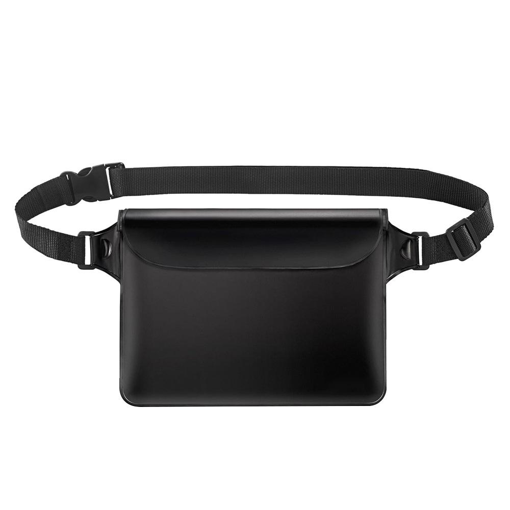 IPX8 Waterproof Waist Pack for Phone/Passport - Swim, Canoe & Beach Essentials, Unisex Crossbody Bag with Adjustable Strap