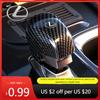 Interior Stickers Car Gear Lever ABS Protective Cap Carbon Fiber Cover For Lexus F SPORT ES RX NX LS UX LM LX GX LC RZ IS