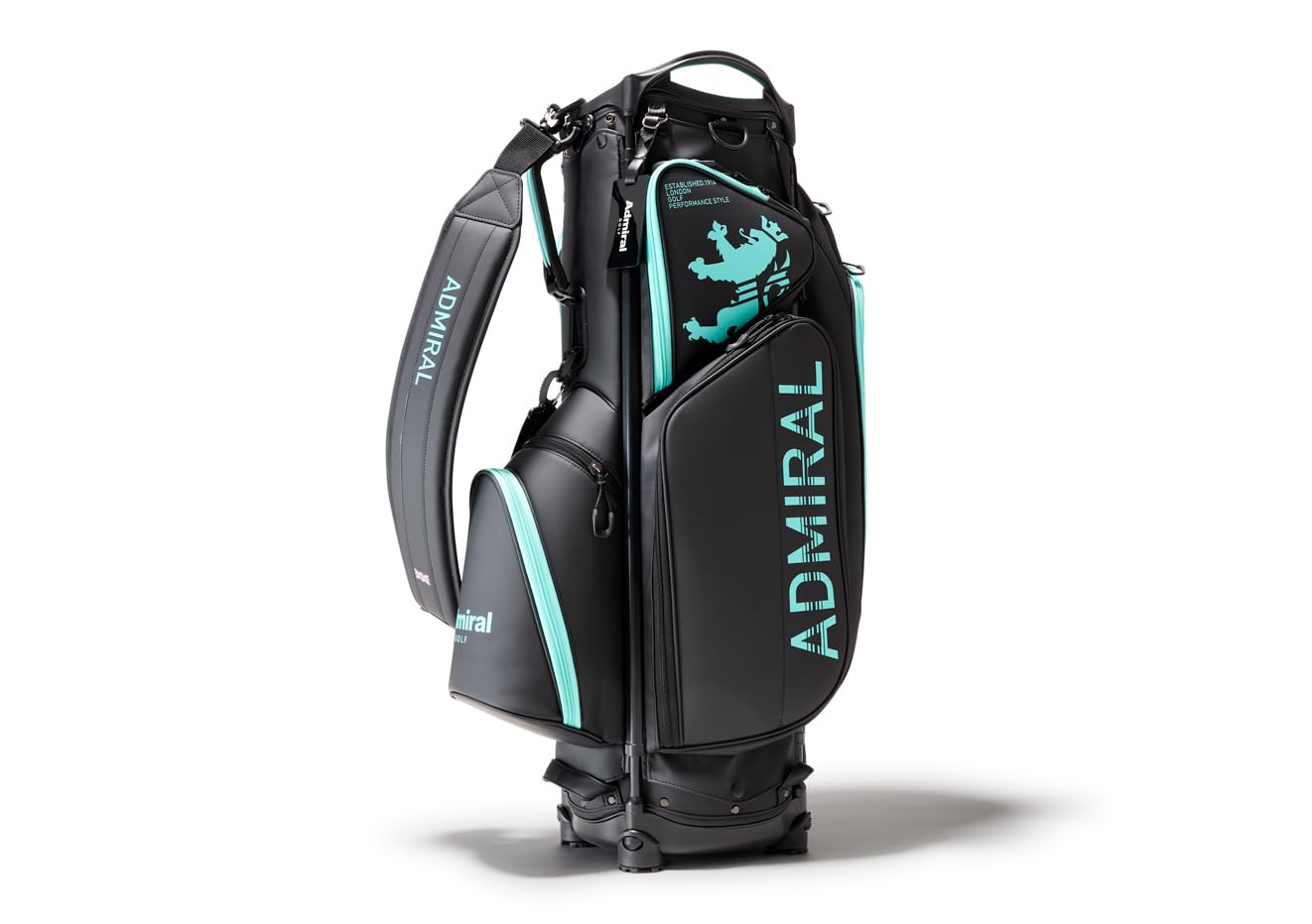 

[Admiral] Admiral Caddy Bag Assembly Type Caddy Bag Black ADMG3ACG-10