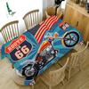 Vintage Car Printed Tablecloth Home Table Decoration Anti -Fouling Accessories Rectangular Restaurant Coffee Table Tablecloth