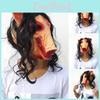 High Quality Latex Scary Pig Head Mask For Unisex Halloween Cosplay Adventures