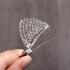 Princess Shiny Woman Girls Hair Accessories Cat Ears Hair Clips Duckbill Clip Crystal Barrettes