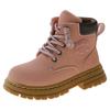 2024 Children Short Boots for Girls Boys Winter New Fashion Korean Style Soft Thick Bottom Anti-slippery Versatile Zipper Shoes