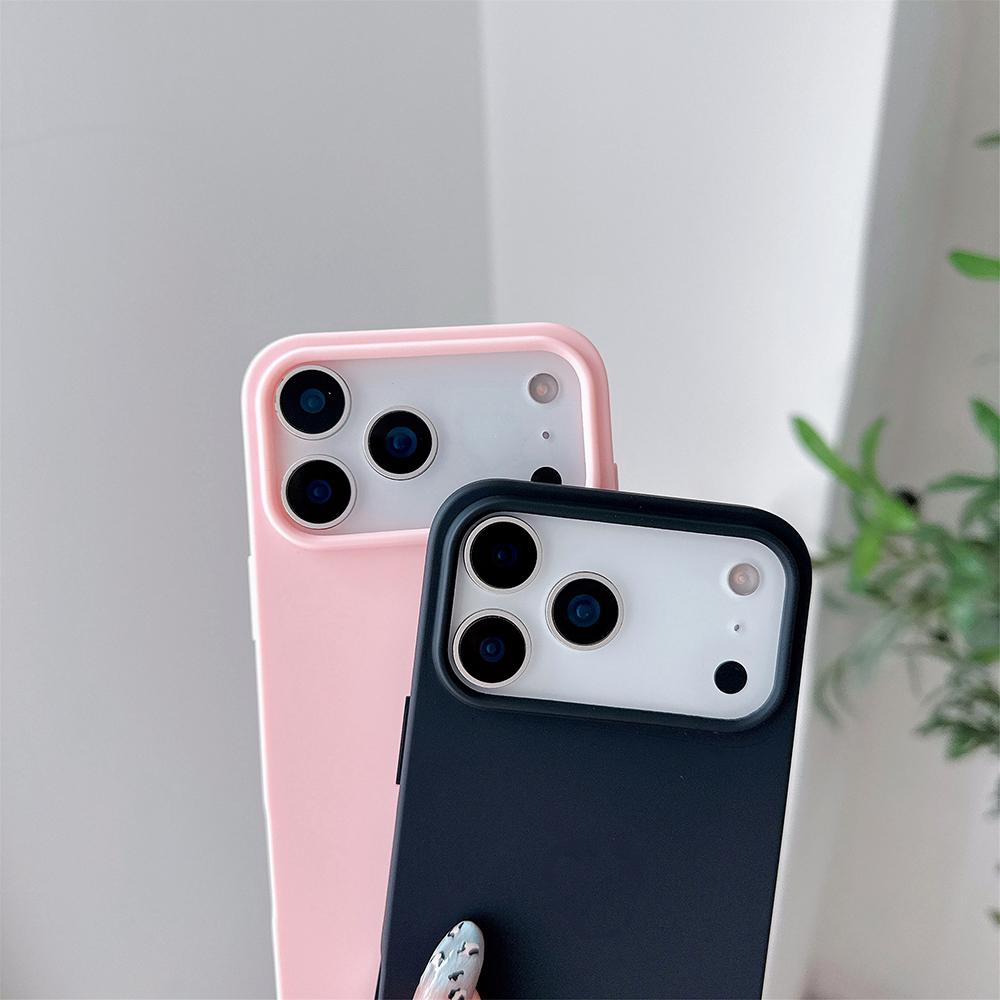 Luxury Candy Color Case For iPhone 17 Air 16 15 14 13 Pro Max Plus 16e Matte Silicone Soft Ultra Thin Cover TPU Shell 17ProMax