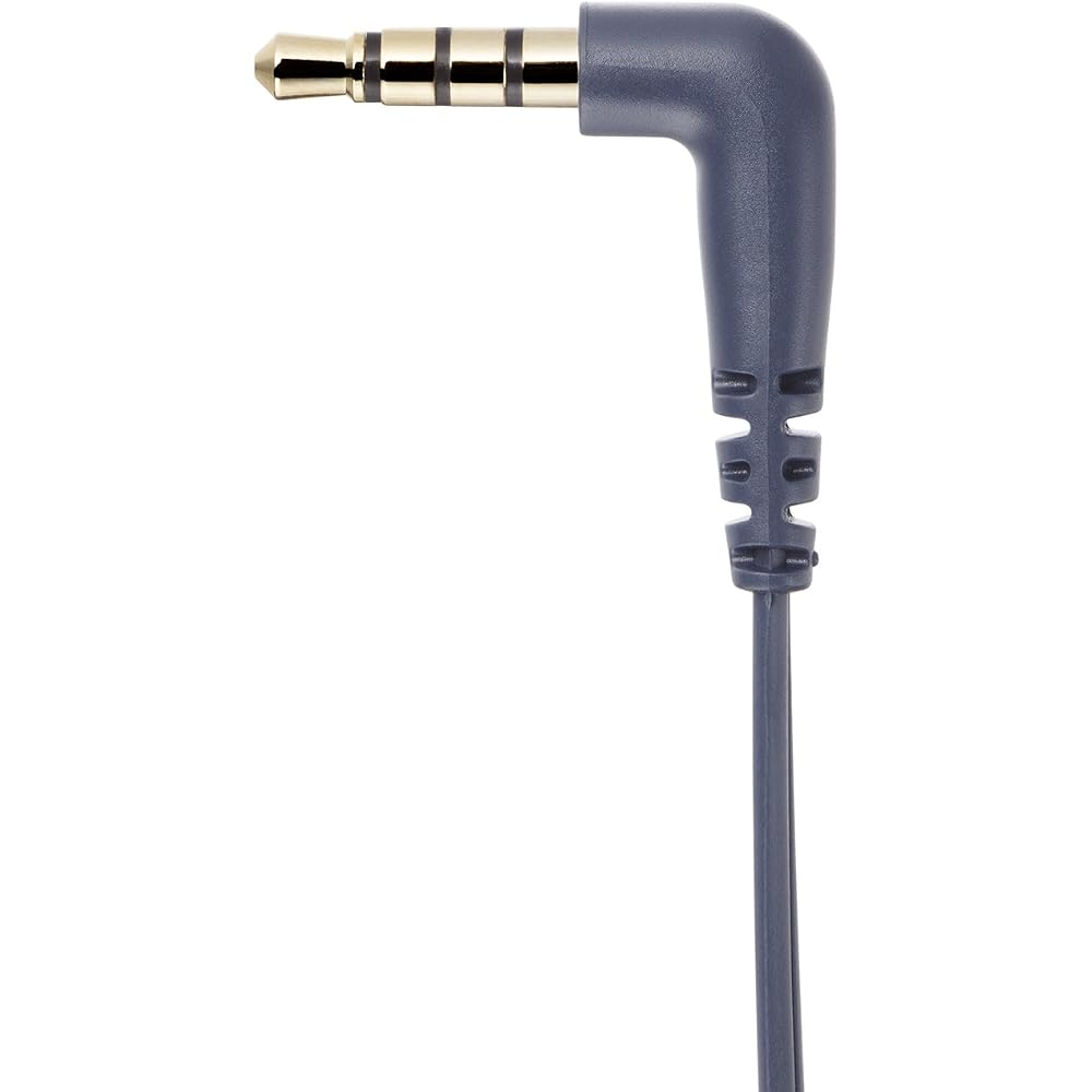 Panasonic In-Ear Headphones, Smartphone/iPhone Compatible, Blue, RP-TCM360-A