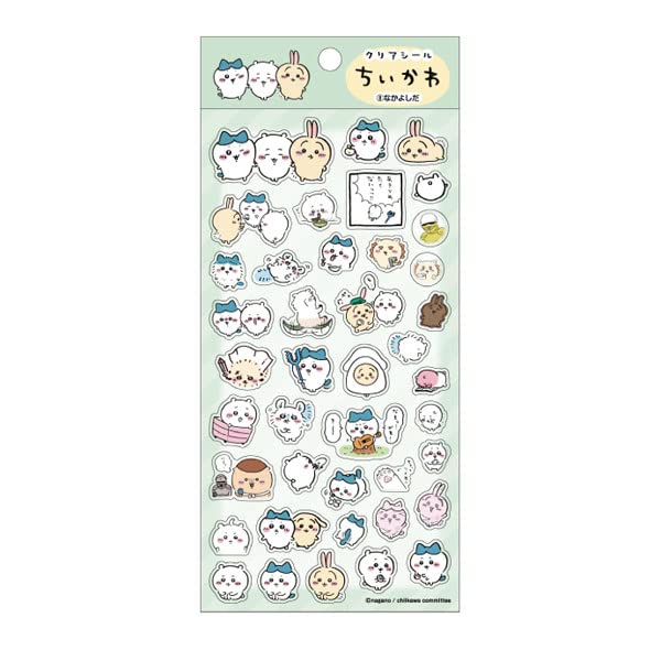 Chiikawa Clear Sticker Friends (8)