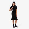 Lacoste Women's 3D Rib Knit Flared Midi Skirt JF4162-55N031
