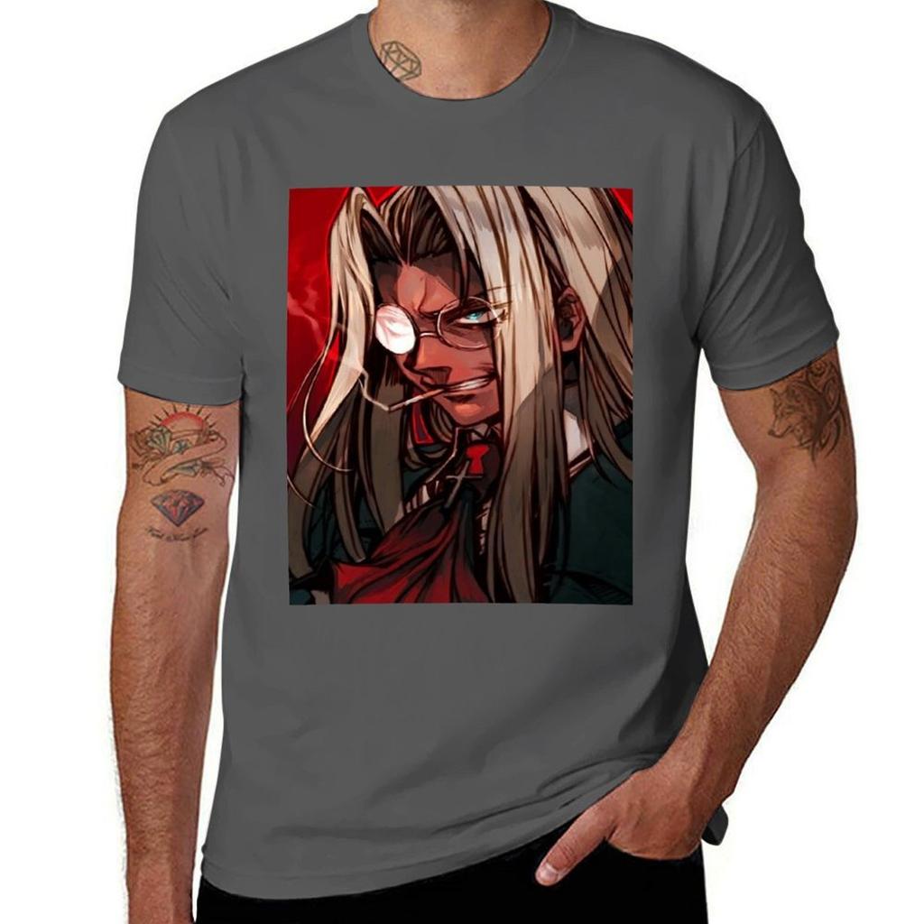 Hellsing  Integra Hellsing  Devotion And Duty Tshirt Basic Simple Design Short Sleeve Shirt