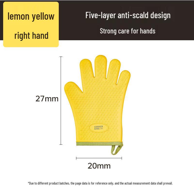 ZISIZ Heat Resistant Oven Mitt
