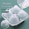 Four-Grid Rose Ice Cube Mold - Creative Whiskey Ice Tray