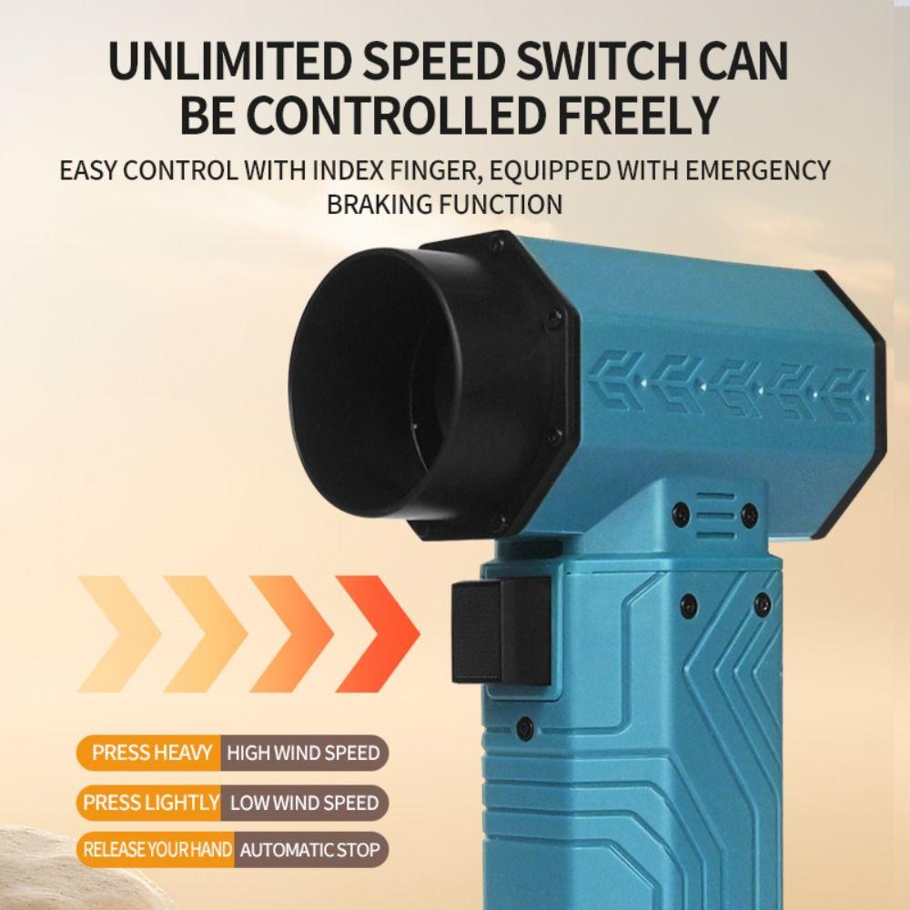 Adjustable Wind Speed Turbo Jet Fan Max.600g Thrust Car Dust Dryer New Electric Air Blower