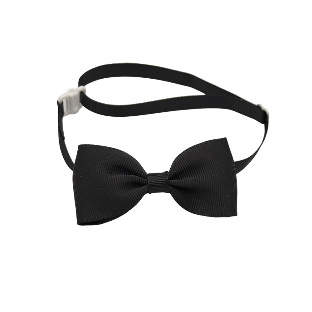 (10 Pieces/Lot) Fashion Bow Tie For Dogs Adjustable Neck Tie For Cat Solid Colors Puppy Grooming Accessories Pet Supplies 5