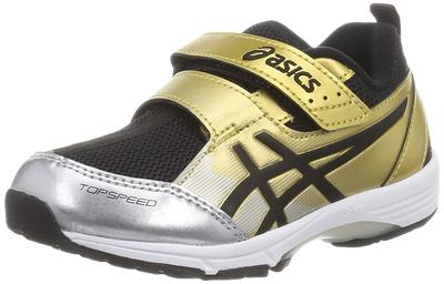 Zapatos para Niños TOPSPEED MINI 020 cm [Sukusuku] Oro/Negro 16.5