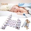 Keilförmiges Baby-Seitenschläferkissen, verstellbar, Anti-Roll-Funktion, abnehmbar, waschbar, 45-Grad-Neigungsdesign, Anti-Erbrechen-Funktion, weiches Memory-Schaum-Keilkissen für Babys