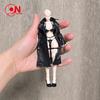 1/12 Scale Female Windbreaker Coat Middle Long Leather Jacket Clothes Accessory Model Fit 6''Soldier Action Figure Body