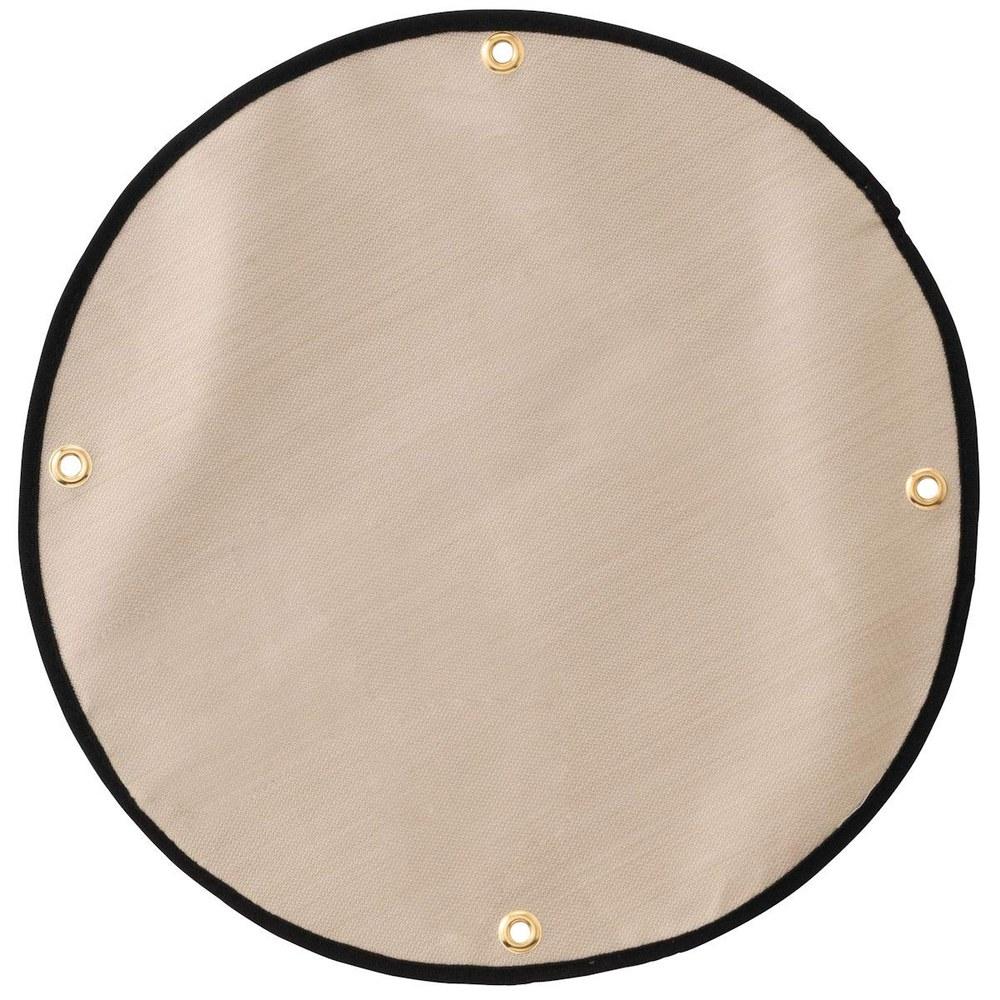 LOGOS Stove Table Fireproof and Insulation Sheet 81064037 Beige 46cm Diameter