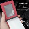 Volvo Car Driver's License Card Holder Suede Card Storage Bag For V60 V40 XC90 S60 C30 XC60 V50 V70 S90 Olestar AWD XC40 S80 V90