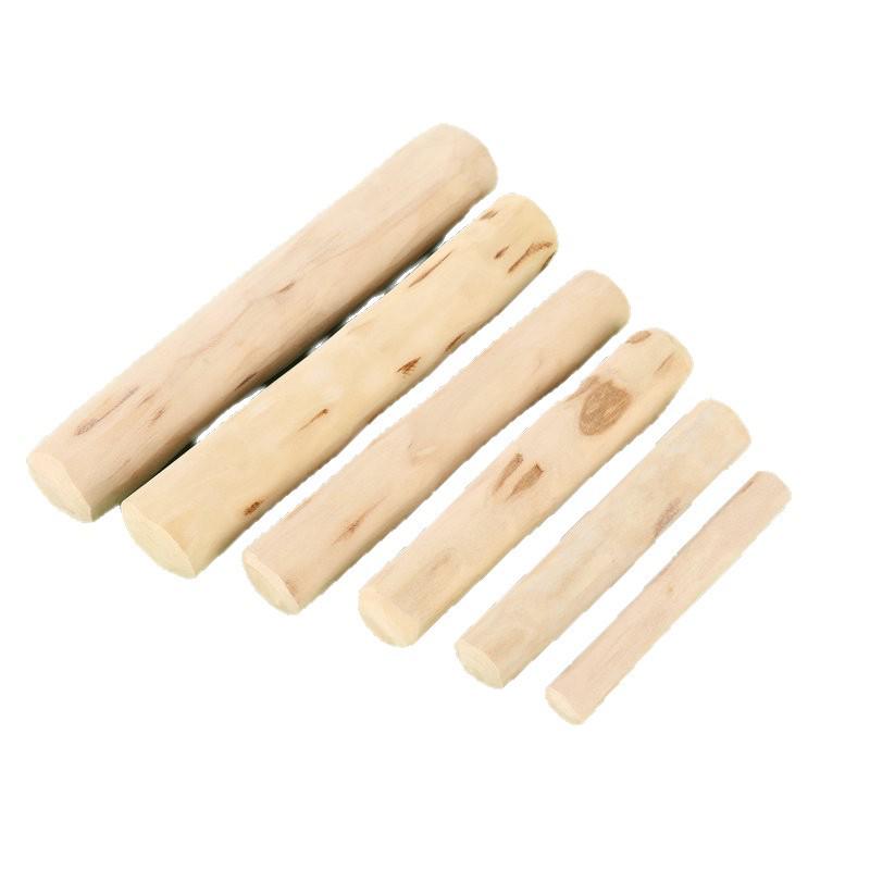 Natürlicher Langlebiger Hund Holz Kauspielzeug - Gesundes Zahnreinigungsspielzeug