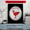 Liverpool 5D Round Diamond Painting Kit Diamond Embroidery Painting Rhinestones Mosaic Frameless Handwork Decoration Arts