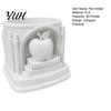 Smooth Lines Pencil Holder 3D Printed Apples Pen Roman Arch Design PLA Desk Organizer for Unique Book Pencils Markers Creative Gift Teachers Students