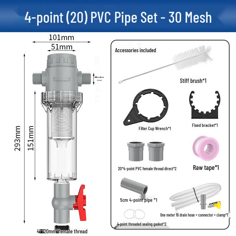 

Aquarium Extendable Pre-Filter System with Waste Sedimentation