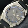 5 AUTOMATIC JAPAN 7009A MENS VINTAGE GREY COLOR DIAL WATCH A701305-5 R206a-a701305