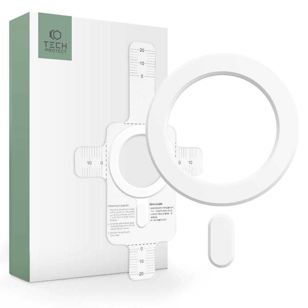 Tech-Protect Magmat Magsafe Anel magnético universal - Branco