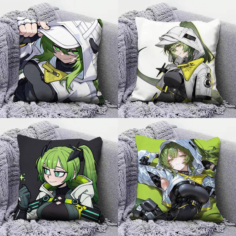 Fluorite ArknightsEndfield Pillow Covers Home Sofa Cushion Covers and Aecorative Custom