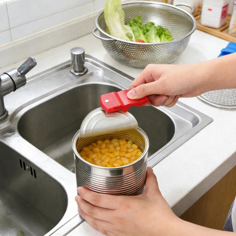 Mason Jar Opener with Magnet for Canning Lid Releases Vacuum Seal for Standard Wide Mouth Lid Easy Opening and Storage