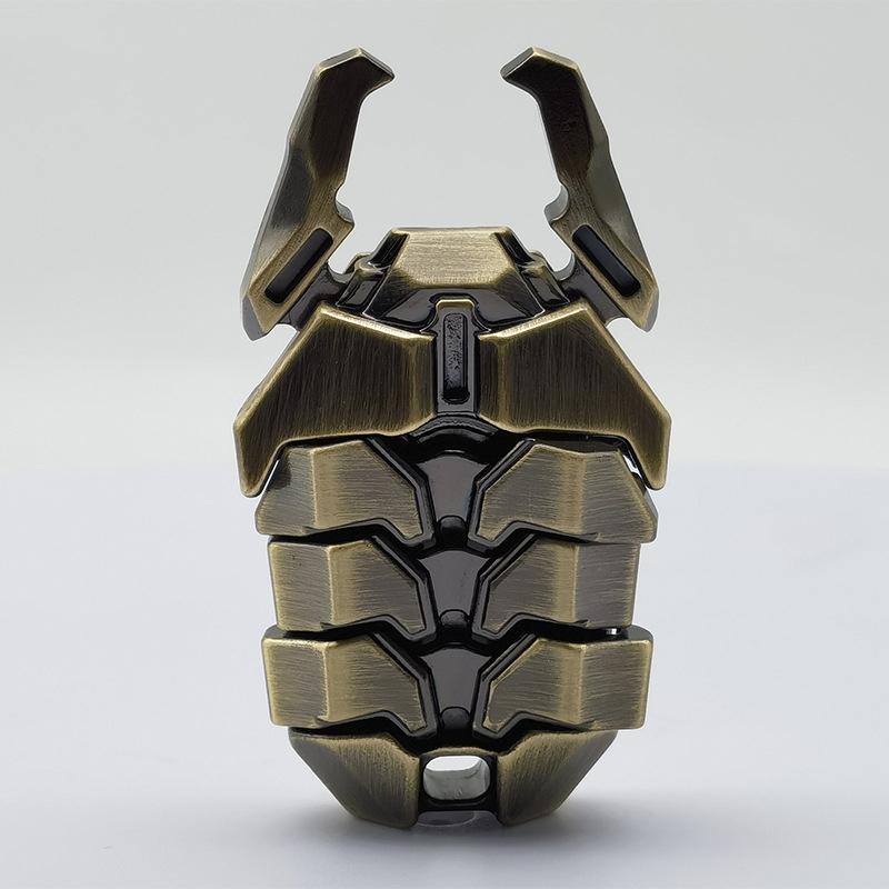 Novel Retro Scarab EDC Irritable Toys, Creative Zinc Alloy Slider, Stress Relief