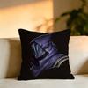 Hot Game Valorant OOmen Pillow Case Square DoubleSided Sofa Cushion Cover Bedroom Bedside Pillow