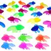 5/10PCS Realistic Floating Artificial Goldfish - Rubber Fake Fish, Aquarium Ornament & Interactive Cat Toy