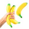 Simulation Große Banane Quetschspielzeug Dehnbar Langsam Rückprallende Banane Fidget Spielzeug Tragbar Simulierte Frucht Sensorikspielzeug