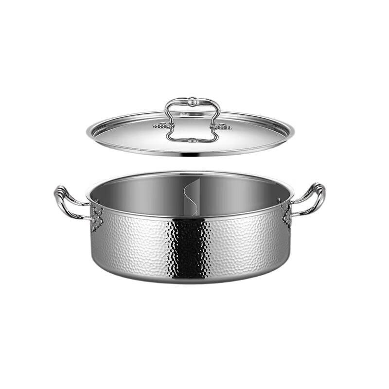 Yinbai Stainless Steel Hammered Hot Pot