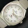 AUTOMATIC VINTAGE RICOH R31 JAPAN MENS WHITE COLOR DIAL WATCH A706873-1